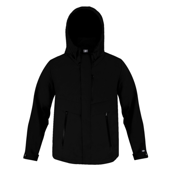 Deluxe Waterproof Jacket Black Caballero