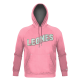 hoodie Leones Rosa Dama