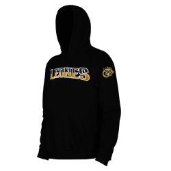 Hoodie Leones Negro Caballero 23-24