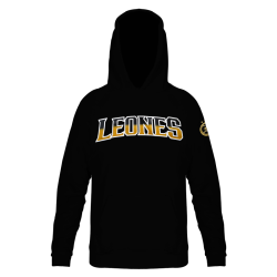 Hoodie Leones Negro Caballero 23-24