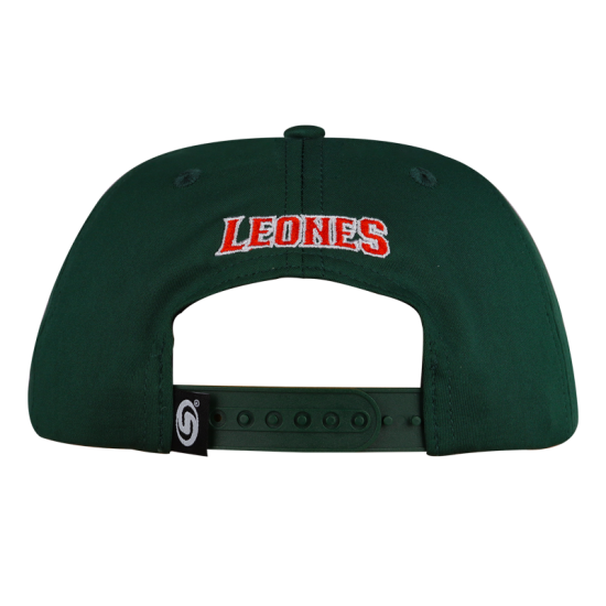 Gorra Leones HI17PS Verde/Naranja Monumento