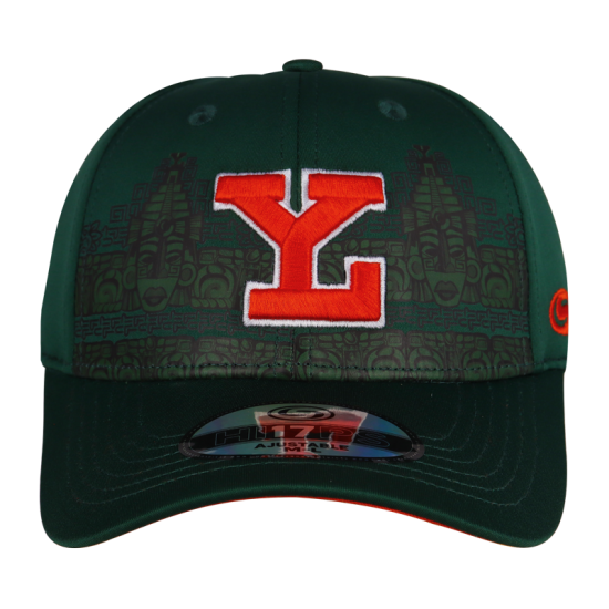Gorra Leones HI17PS Verde/Naranja Monumento