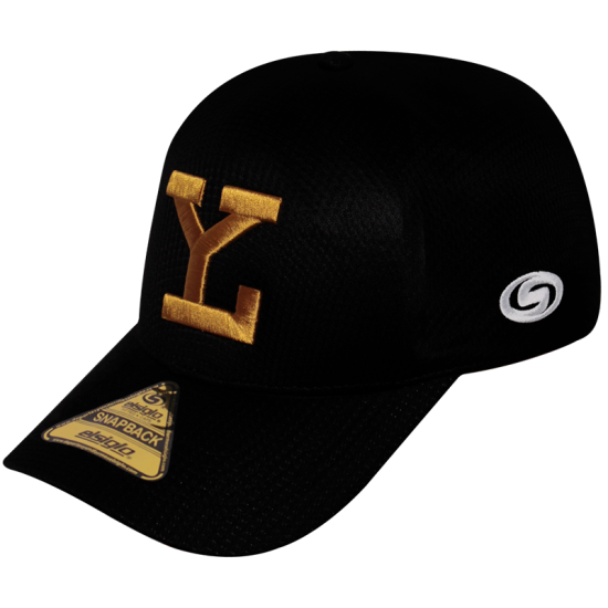 Gorra Leones Seambless Negro LY Dorado