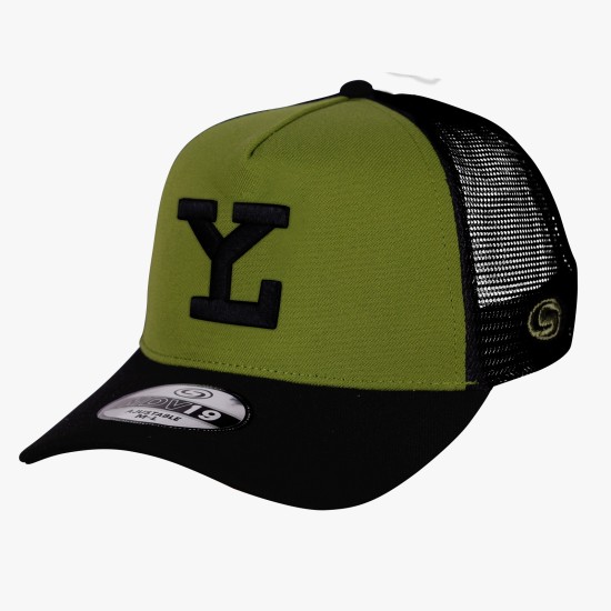 Gorra Leones MDV19 Malla Verde/ Negro LY