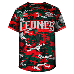 Jersey Leones Pixel Bandera Infantil 2023