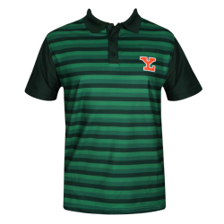 Playera Polo Leones Verde Rayada Caballero
