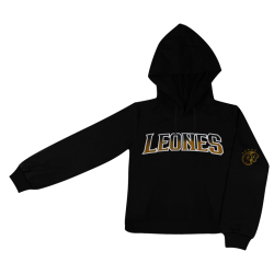 Hoodie Leones Negro Infantil 23-24