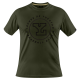 Playera Leones Escudo Verde Caballero