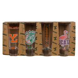 Set De Tequileros Leones (4 piezas)