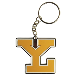 Llavero Leones Metal LY Dorado