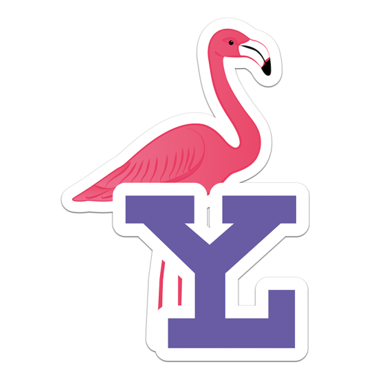 Calcomanía Leones LY Flamingo Calcomanía Leones LY Flamingo