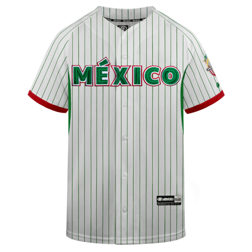 Jersey SDC Blanco/Verde Rayado Caballero 2024