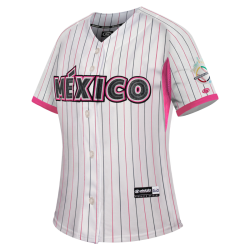Jersey SDC Blanco/Rosa Rayado Dama 2024