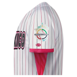 Jersey SDC Blanco/Rosa Rayado Infantil 2024