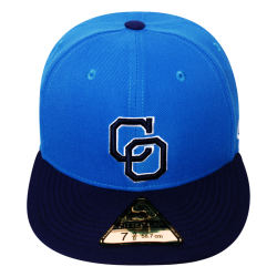 Gorra Yaquis Fitted Baby Blue CO 23-24
