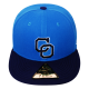 Gorra Yaquis Fitted Baby Blue CO 23-24