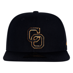 Gorra Yaquis Fitted Ngo/Dorado 22-23