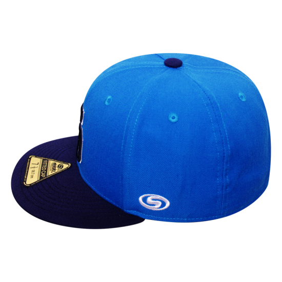 Gorra Yaquis Fitted Baby Blue CO 23-24