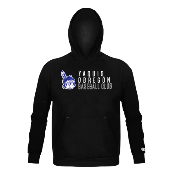 Hoodie Yaquis Baseball Negro Caballero 24-25