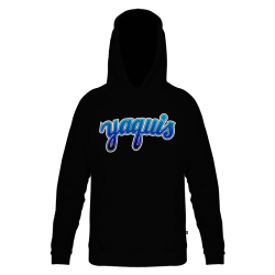 Hoodie Yaquis Negro Caballero 23-24