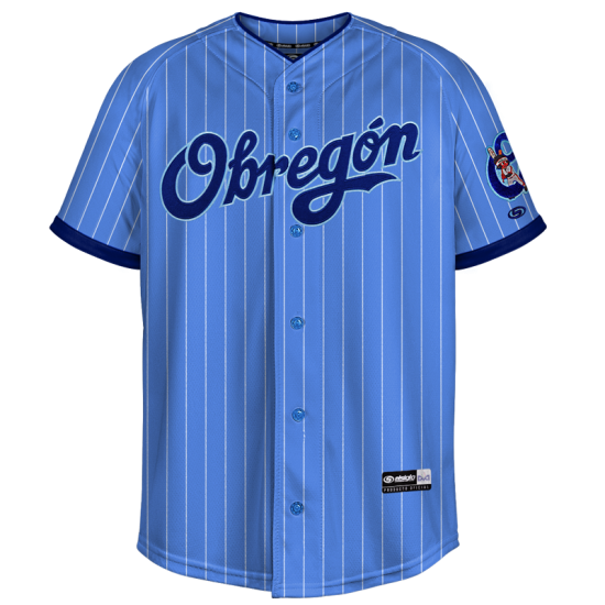 Jersey Yaquis Cielo Rayado Infantil 25-26
