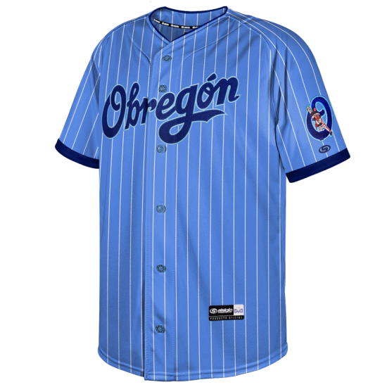 Jersey Yaquis Cielo Rayado Infantil 25-26