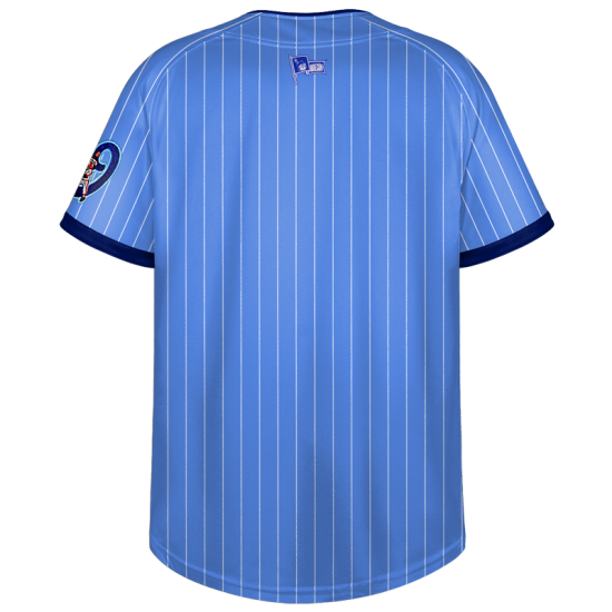 Jersey Yaquis Cielo Rayado Infantil 25-26