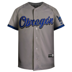 Jersey Yaquis Gris Obregon Caballero 23-24