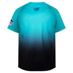 Jersey Yaquis Negro Menta Infantil 23-24