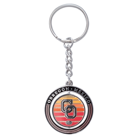 Llavero Yaquis Giratorio Naranja CO