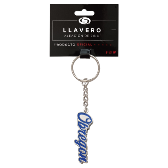 Llavero Yaquis Metal Obregón
