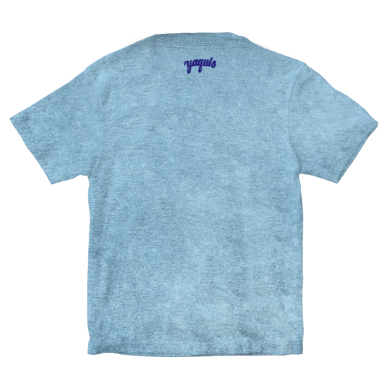 Playera Yaquis Snow Cielo Infantil