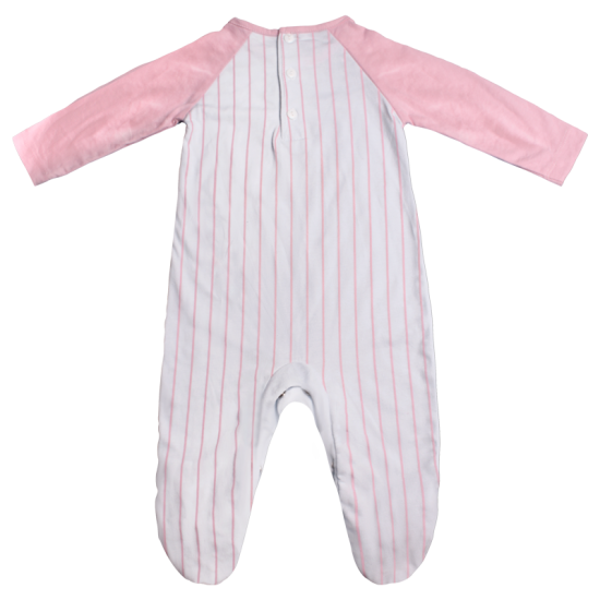 Mameluco GTX Yaquis Rosa Rayas Bebe