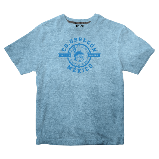 Playera Yaquis Snow Cielo Infantil