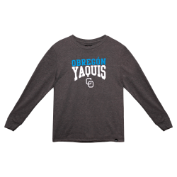 Playera Yaquis M/L Gris Infantil