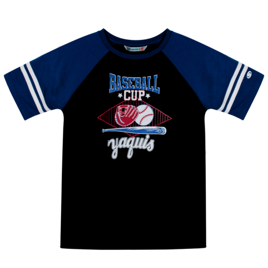 Playera GTX Yaquis Azul Infantil