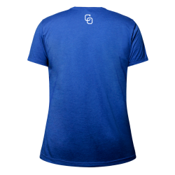 Playera Yaquis Baseball Azul Jaspe Dama
