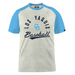 Playera Yaquis Ranglan Avena/Azul Caballero