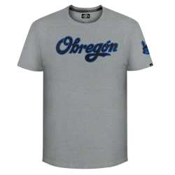 Playera Yaquis Gris Jaspe Obregón Caballero
