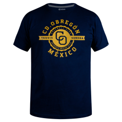 Playera Yaquis Marino Obregon MX Caballero