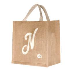Bolsa De Mano Beige N