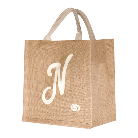 Bolsa De Mano Beige N