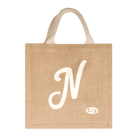 Bolsa De Mano Beige N