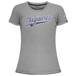 Playera Jaguares Gris Dama