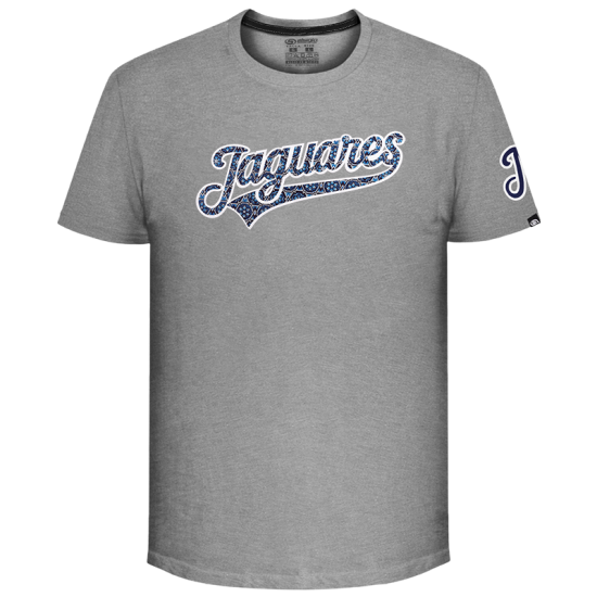 Playera Jaguares Gris Adulto