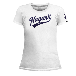 Playera Nayarit Bco Dama
