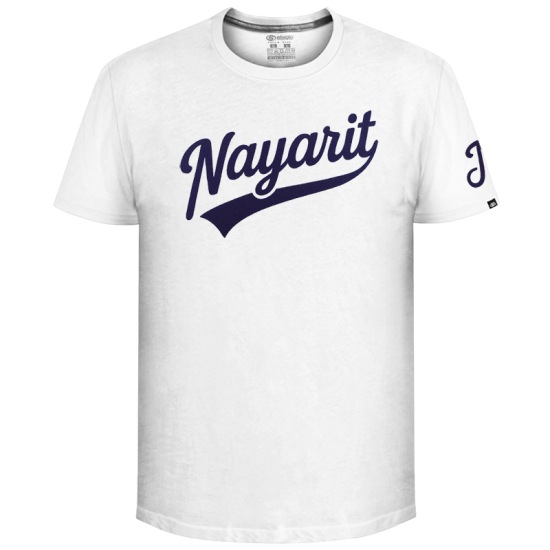 Playera Nayarit Bco Caballero