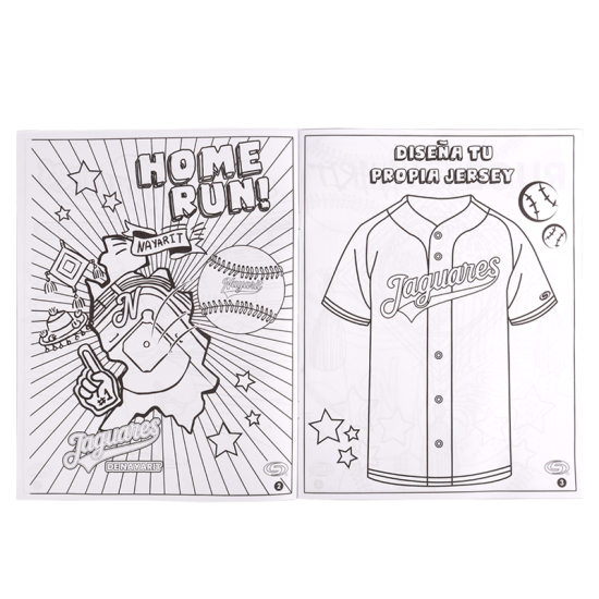 Libro Para Colorear Jaguares