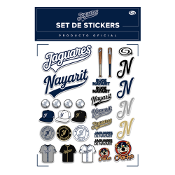 Set De Stickers Jaguares