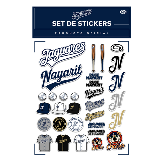 Set De Stickers Jaguares